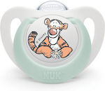 Nuk Schnuller Silikon Star Tiger White/Mint für 0-6 Monate 1Stück