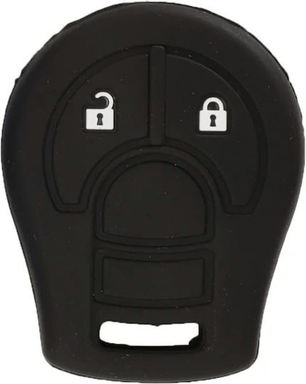 Car Key Cover Case made of with 2 Buttons for Nissan