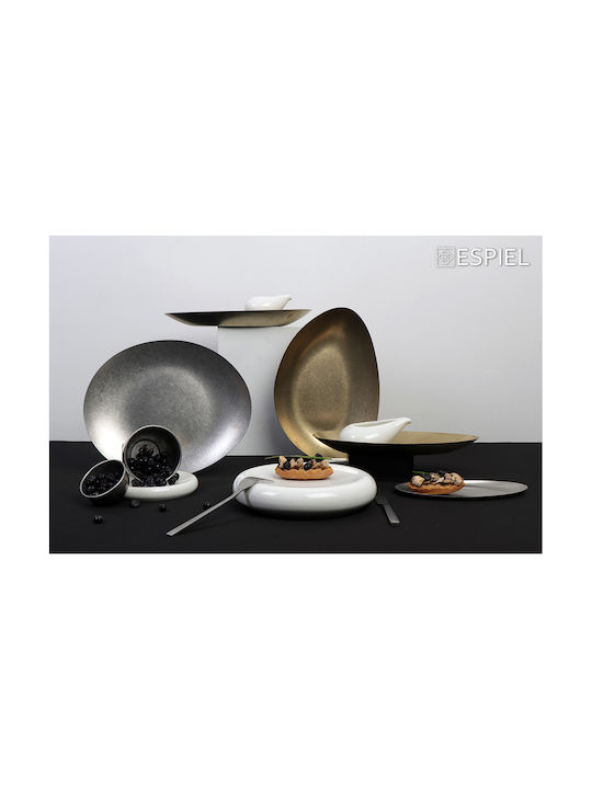 Espiel Bol de Servire pentru Dip Rotund Inox Gri cu Diametru 7.7buc 1buc