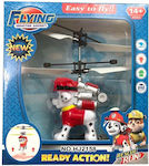 Flying Helicopter Red Paw Patrol 15cm Without Remote Control