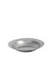 Espiel Snow Πιάτο Βαθύ Inox Ασημί με Διάμετρο 23cm
