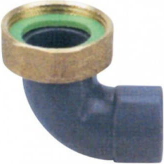 Γωνιακή σύνδεση σωλήνα PVC 1/2" Ø40mm NX289