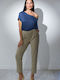 Boutique Women's Fabric Trousers Beige