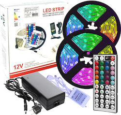 LED-Streifen 220V mit RGB Licht 2x5m LED-Streifen 220V mit RGB Licht 2x5m