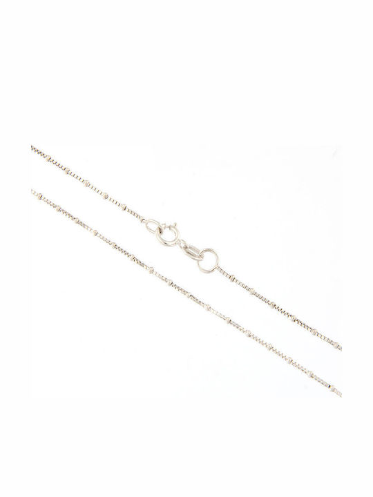 Forever Friends Gold Chain Neck 14K Thin Thickness 1mm and Length 45cm