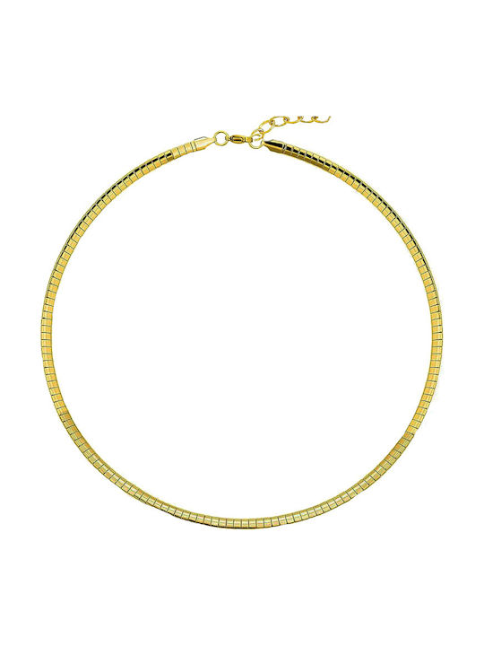 Theodora's Jewellery Αλυσίδα Λαιμού Λεπτή Πάχους 4mm