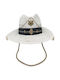 LiebeQueen Wicker Women's Hat White