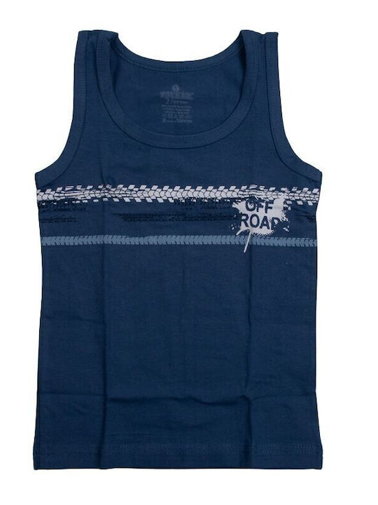 Baykar Kids Tank Top Blue