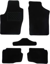 Autopataki Set Front and Back 5pcs for Volkswagen Fox Black Autopataki Set Front and Back 5pcs for Volkswagen Fox Black