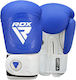 RDX Boxing Gloves Leather for Match Blue