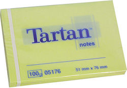 Tartan Blocnotes În Cub Galbene Set 12 Bucăți