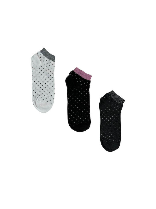 Yookie Damen Socken Mehrfarbig 3Pack