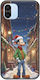 Xmas Cartoons Goofy Xiaomi Redmi A2 Black Tpu Black Silicone