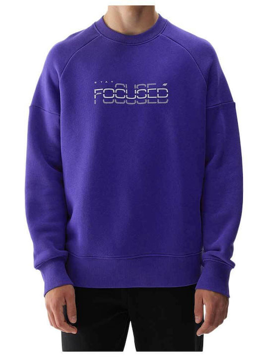 4F Sweatshirt Purple