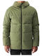 4F Herren Jacke Lässig Khaki