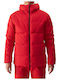 4F Herren Jacke Lässig Rot