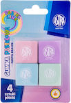 Astra Eraser Set for Pencil and Pen 4pcs