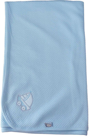 Figlio Bino Swaddle Wrap Sky Blue Blue 80x75cm.