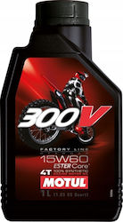 Motul Synthetic 15W-60 4-Stroke Motorcycle Motor Oil 1lt