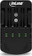 InLine USB Charger 4 Batteries Ni-Cd/Ni-MH Of Size /A/A/ /A/A/A/ /9/V/ / / / / / / / /
