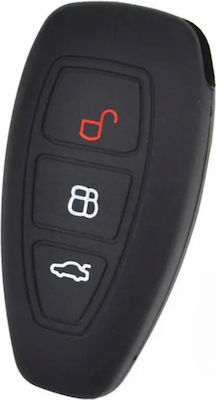 Car Key Cover Case made of with 3 Buttons for Ford