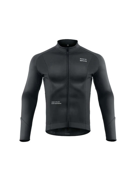 Rockbros Long Sleeves Cycling Jersey Black