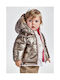 Mayoral Kids Casual Jacket Double Sided Gold-pink