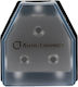 Distribution Block 2x50mm² & 1x50mm² 0ga Stainless Steel Nickle Plated Auto-connect 720db12l1