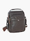Leather Men's Bag Messenger Brown