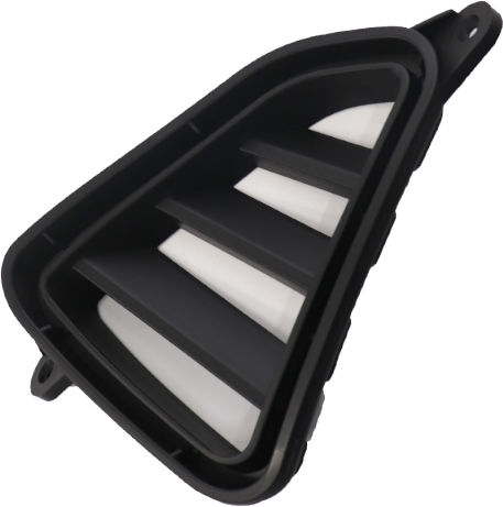 Asus Plastic Lateral Motocicletă Negru 1buc