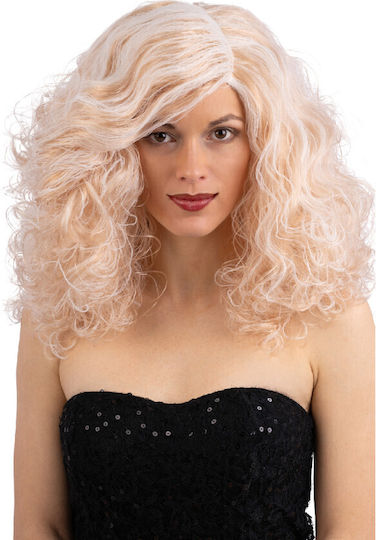 Carnival Wig Curly Blond