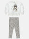 Kids' Set with Leggings Summer 2pcs Ecru Moovers