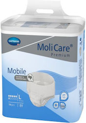 Hartmann Molicare Premium Mobile Incontinence Underwear 6 Drops Large Blue 14pcs