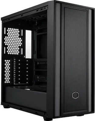 CoolerMaster MasterBox 600 Lite Midi Tower Κουτί Υπολογιστή με Πλαϊνό Παράθυρο Μαύρο