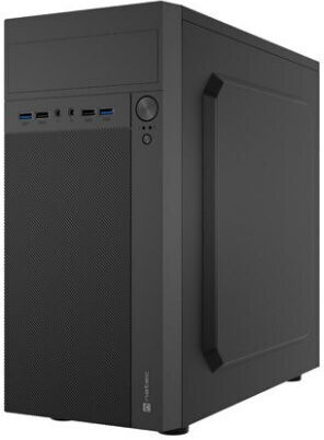 Natec Helix Mini Tower Κουτί Υπολογιστή Μαύρο