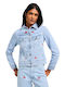 Lee Rider Women's Short Jean Jacket for Spring or Autumn Blue