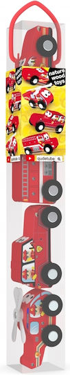J′adore In A Tube J'adore Firefighter 4 Pieces Сет с Влакче от Дърво за 3+ години+ Години