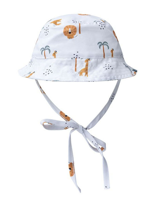 Swim Essentials Παιδικό Καπέλο Bucket Υφασμάτινο Αντηλιακό Λευκό