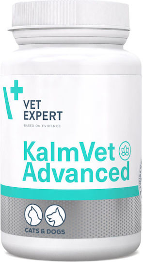 VetExpert Kalmvet Advanced Πολυβιταμίνες Σκύλου σε Δισκία 60caps για Διαχείριση Άγχους & Στρες