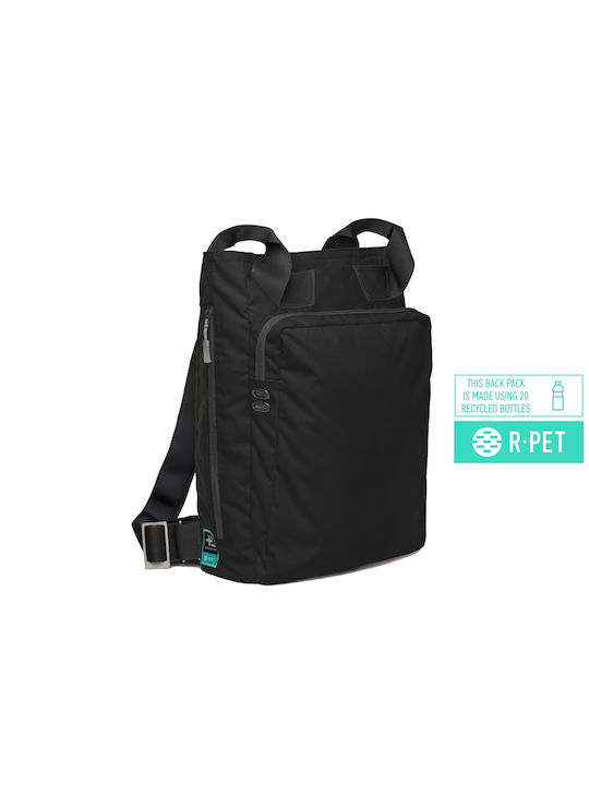 Terra Nation Fabric Beach Bag Backpack Waterproof Black