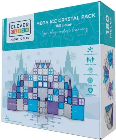 Cleverclixx Magnetisches Bau- und Konstruktionsspielzeug Für Kinder Ab 3 Jahren