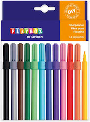 Playbox Drawing Markers Set 12 Colours