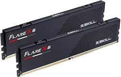 G.Skill Ripjaws S5 XMP 64GB DDR5 RAM με 2 Modules (2x32GB) και Ταχύτητα 5600 για Desktop