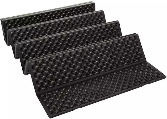 Trekmates Single Camping Sleeping Mat 180x58cm Thickness 1cm in Black color