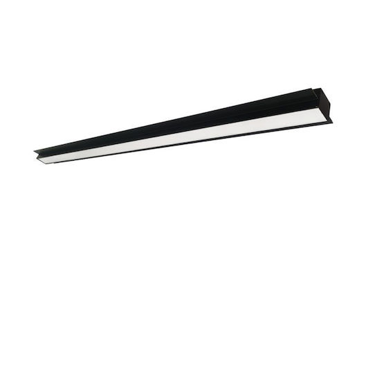 Viokef Commercial Linear Recessed LED Ceiling Light 22W Natural White 86cm