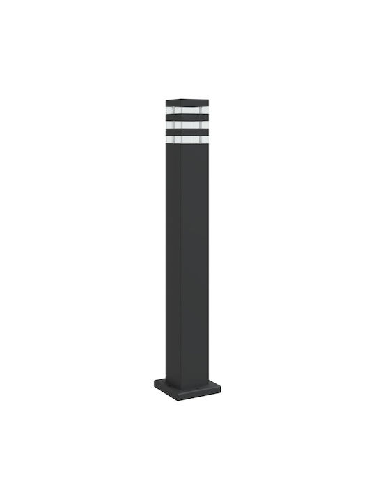 vidaXL Outdoor Floor Lamp Small Post 11W IP44 for E27 Socket Black