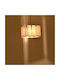 Inart Boxfo Κρεμαστό Φωτιστικό Καφέ Boho με Ντουί E27 32x32x123εκ.