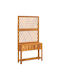 vidaXL Raft Ghiveci Lemn Maro 100x32x185cm.