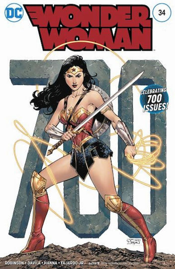 Τεύχος Κόμικ Wonder Woman Rebirth #34 Variant Cover Rebirth