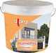 Alpina Plastic Acrilyc Watercolor Paint for Exterior Use White